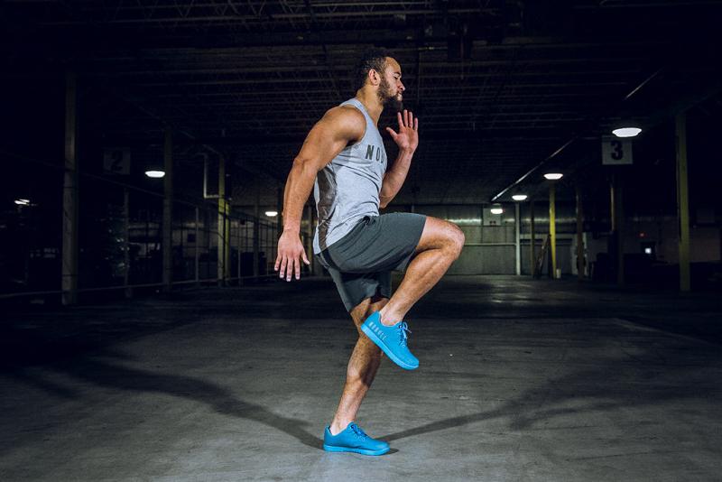 Men's Nobull Bright Blue Trainers Blue | SG E2205B